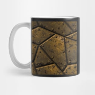 Armored Brass Mug